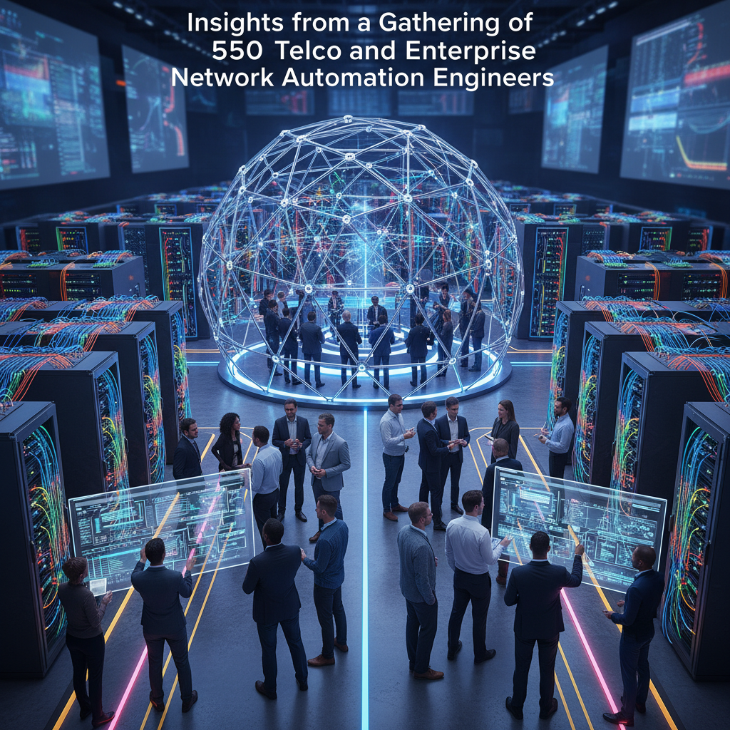 Insights from a Gathering of 550 Telco and Enterprise Network Automation Engineers