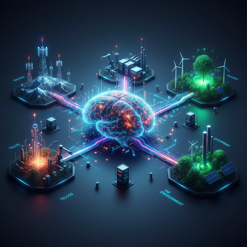 Unlocking the Potential of Industrial AI for Telcos, Enterprises, and the Environment